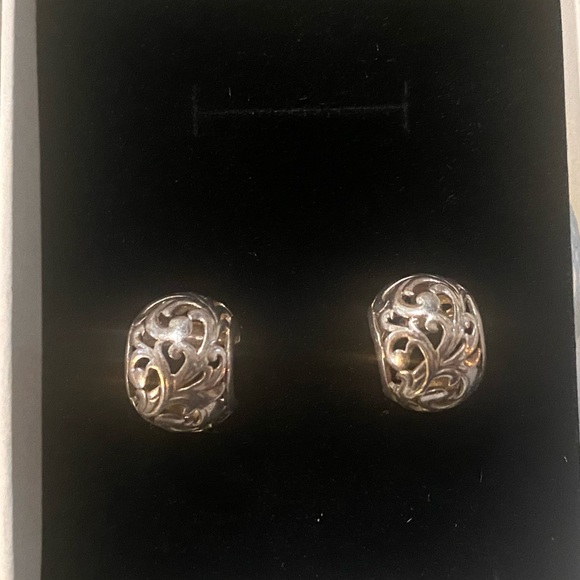 Jewelry - Elegant Sterling Silver Filigree Earrings